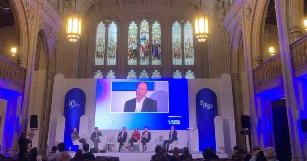 Barry O'Donohoe speaking as part of the panel at IFGS
