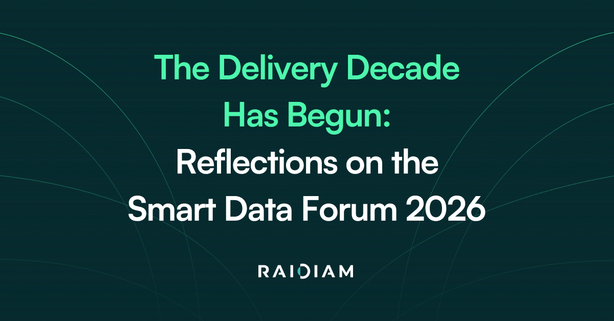 The Delivery Decade Has Begun: Reflections on the Smart Data Forum 2026